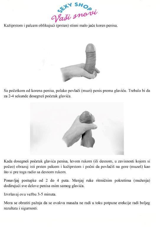 Uputstvo za penis pumpu